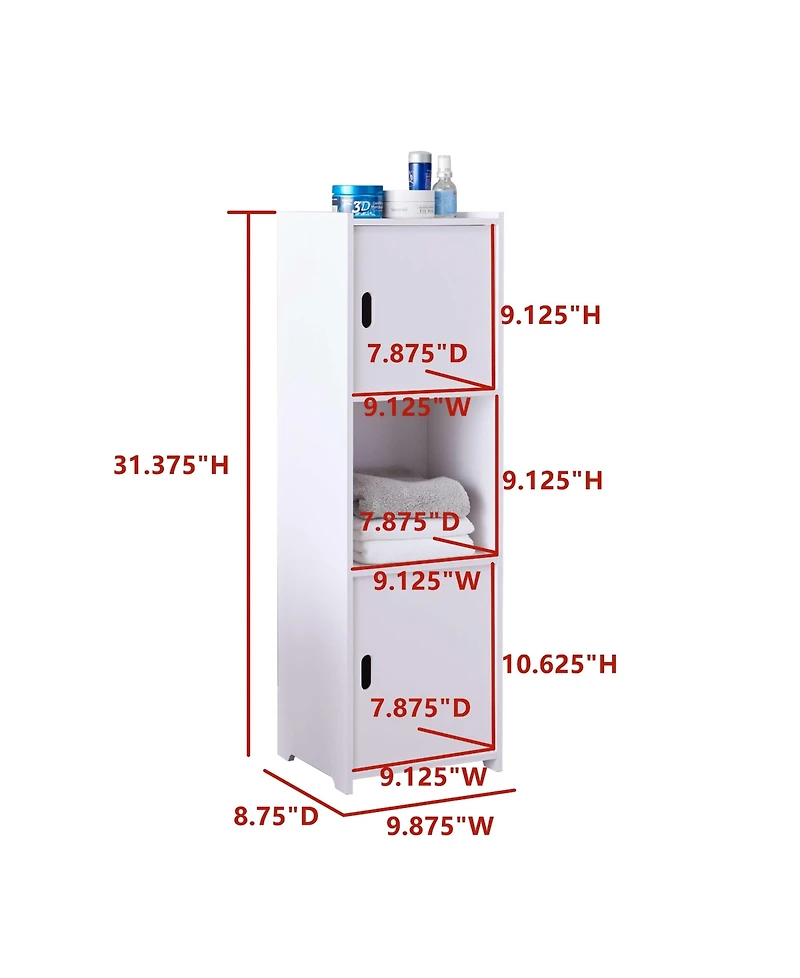 Kings Brand Furniture Bathroom Cabinet