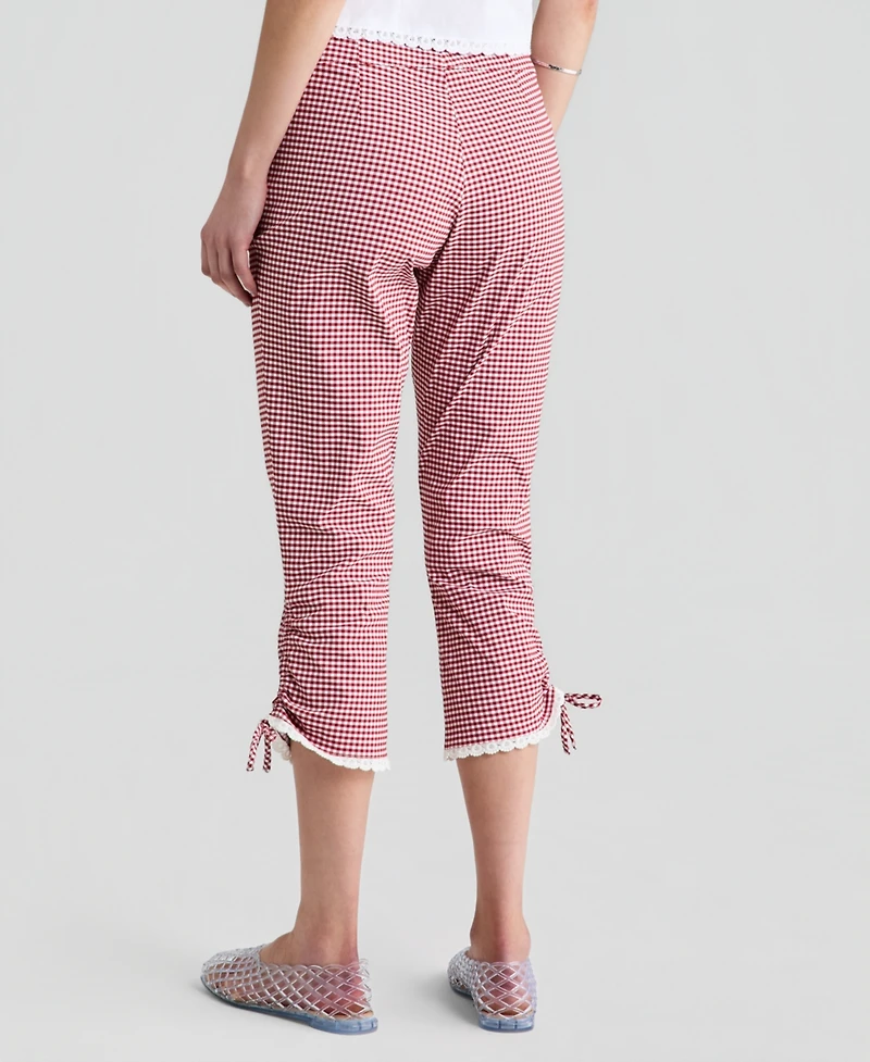 And Now This Women's Gingham Capri Pants, Macy's Exclusive