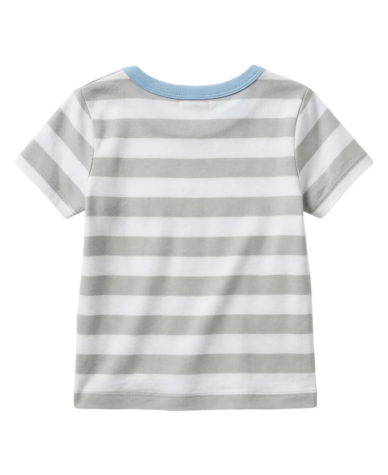 Disney Baby Boys' Mickey Print Top and Shorts, 2-Piece Set