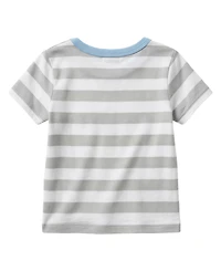 Disney Baby Boys' Mickey Print Top and Shorts, 2-Piece Set