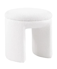 Emery 18" U-Shaped Upholstered Ottoman