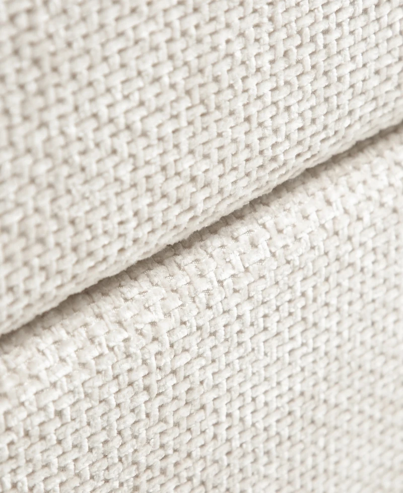 Dashiell 15" Chenille Cube Storage Ottoman