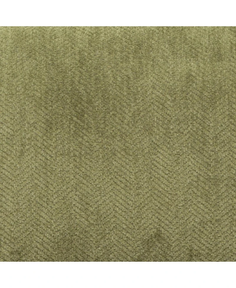 Streamdale Furniture Contemporary Chenille Fabric Armless Chair with Pillow