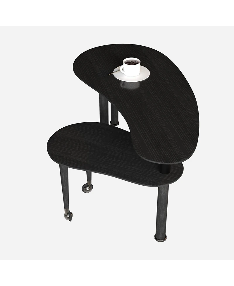 Streamdale Furniture Rotatable Coffee Table with Spacious Storage