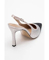 Prologue Shoes London Embellished Pointed Toe Pump (Women)
