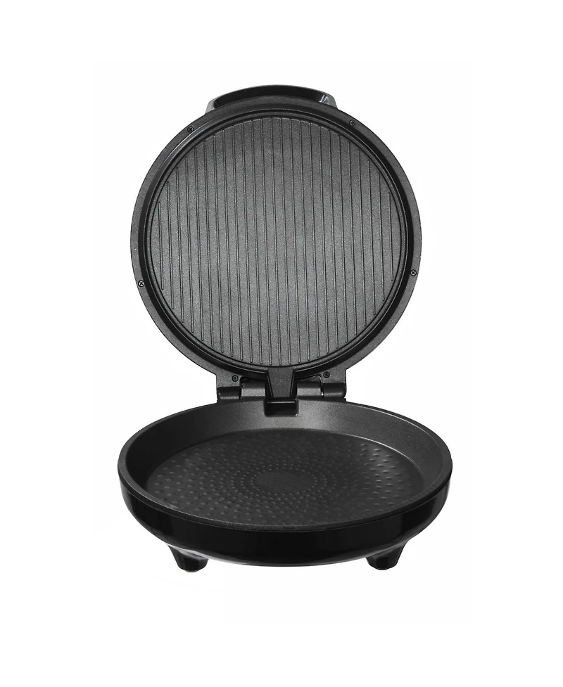 Ecooso 12 Inch Electric Pizza Oven, 1200W Pizza Maker with Nonstick Plate and Adjustable Temperature