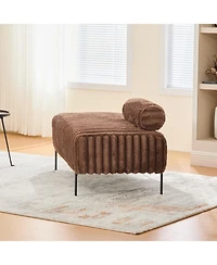 Streamdale Furniture 49.6" Mini Loveseat - Small Sofa/Bench - Adjustable Back