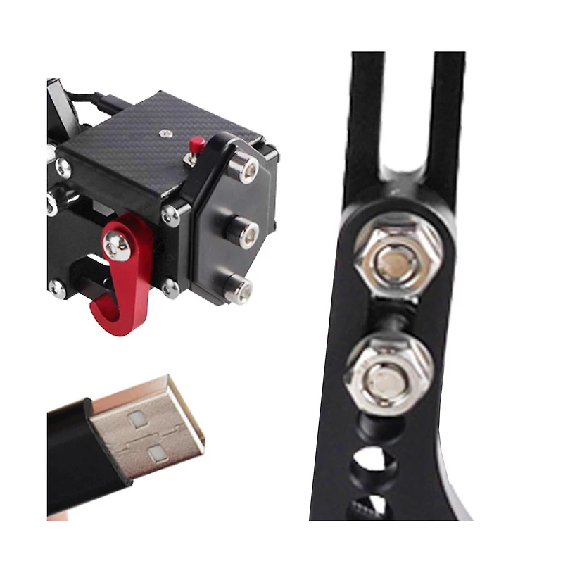 Artudatech 14Bit PS4/PS5 Racing Handbrake with Hall Sensor – Progressive Brake for Logitech G29