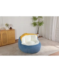 Streamdale Furniture Faux Fur Oversized Bean Bag Chair