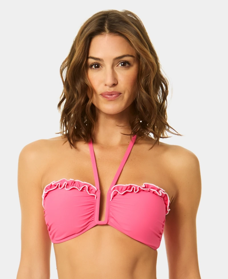 CeCe Women's Bandeau-Neck Halter Top