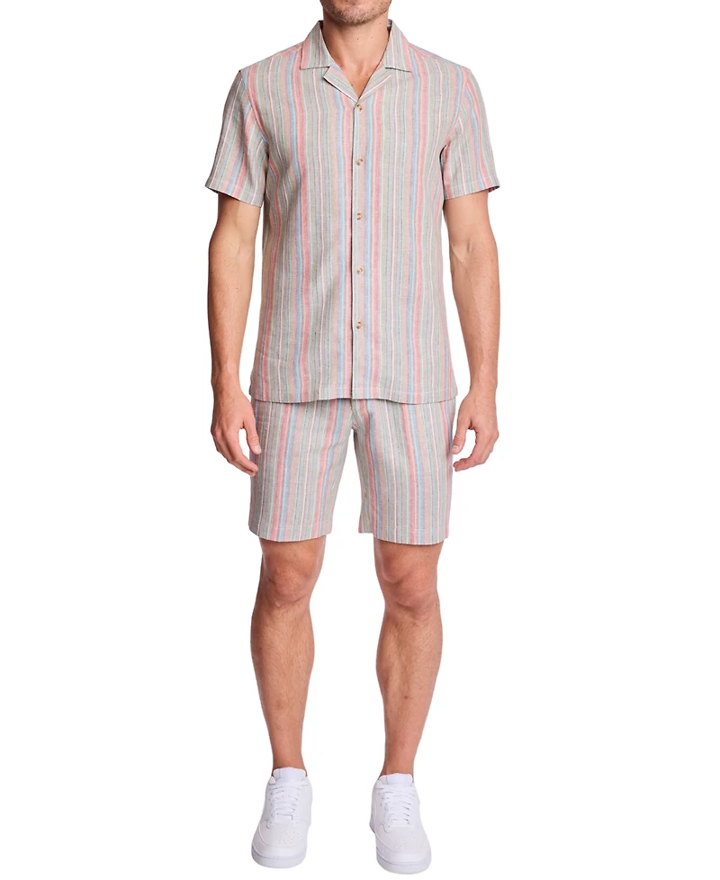 Paisley & Gray Men's Striped Slim-Fit Shorts