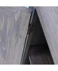 Streamdale Furniture Elegant sideboard with 2 mirrored doors and storage