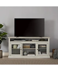Streamdale Furniture Contemporary Tv Media Stand - Modern Entertainment Console, Stone 60"W