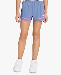 Champion Girls' 7-16 Two-Tone Varsity Pull-On Shorts