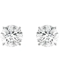 Macy's Lab-Grown Diamond Stud Earrings (4 ct. t.w.) 14k White Gold (Also Available Yellow Gold)