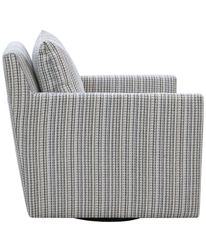 Corine 33" Upholstered Swivel Chair