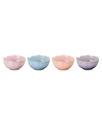 Le Creuset Petal Stoneware 4-Pc. Bowl Set