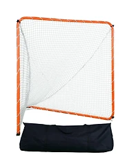 Mecale 6 x 6 Ft Lacrosse Goal with Steel Frame and Carry Bag