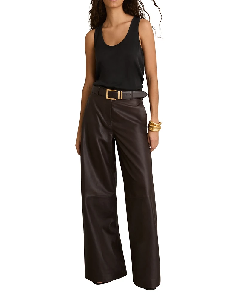 Reiss Women's Silk-Front Cami Top