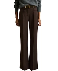 Reiss Women's High Rise Flared Pants