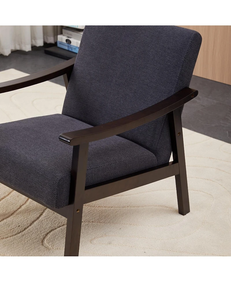 Streamdale Furniture Modern medieval-inspired armchair with high back