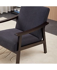 Streamdale Furniture Modern medieval-inspired armchair with high back