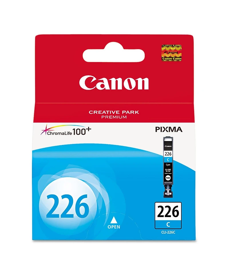 Canon Cli-226 Cyan Ink Tank for Select Pixma iP, iX, Mg, Mx Series Printers
