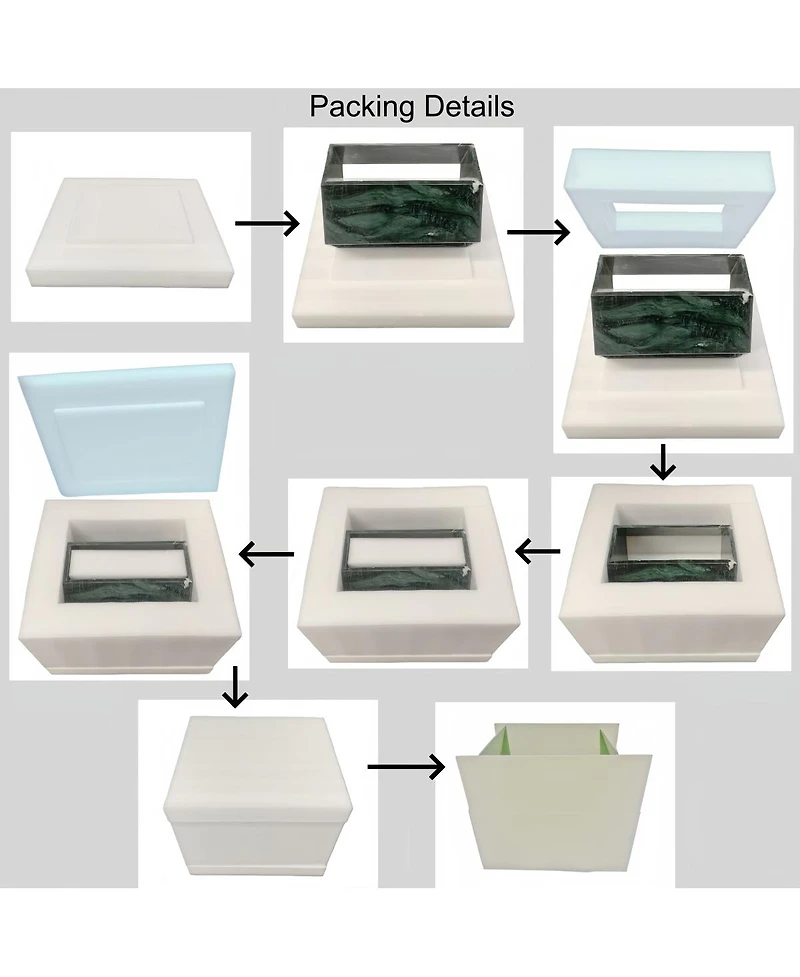 Streamdale Furniture Luxury Marble Hexagonal Side Table