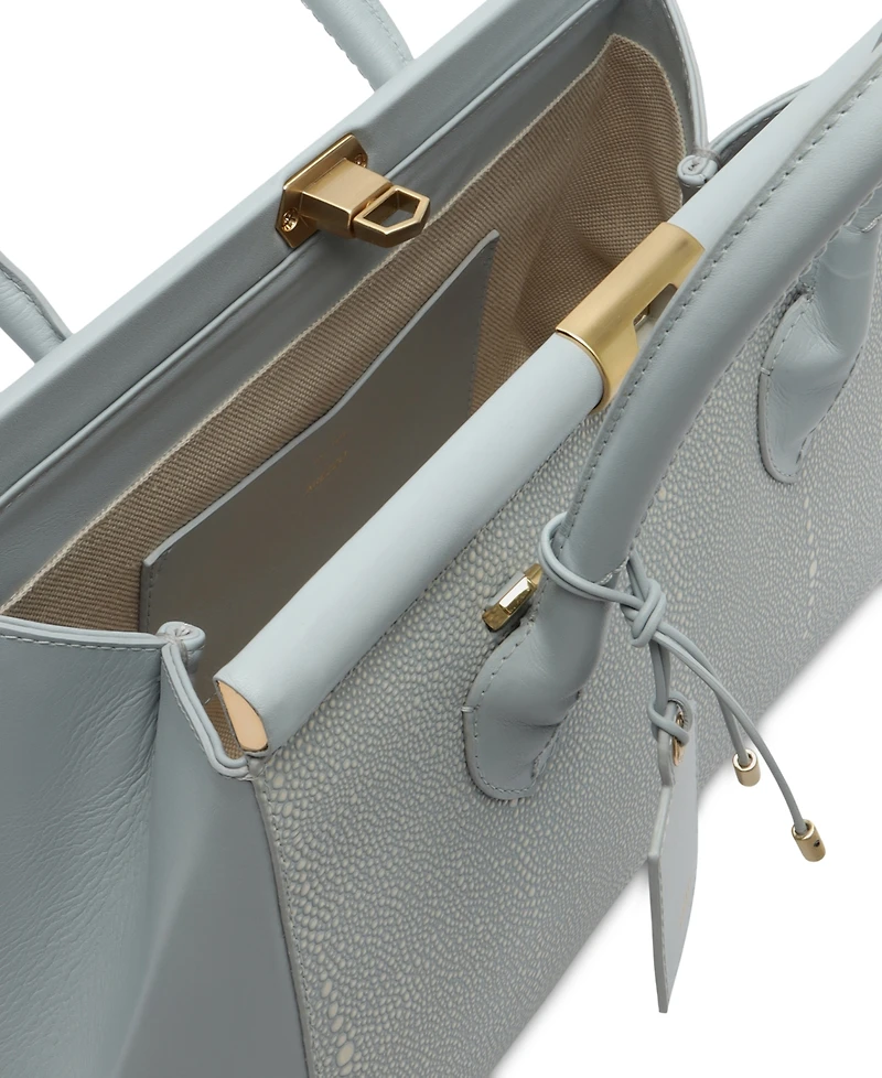 Arezzo Morgan Medium Turn-Lock Tote Bag