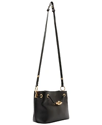 Arezzo Daphne Small Gold-Tone Knot and Eyelets Crossbody Bag