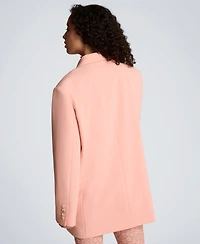 Kenneth Cole Women's Three-Button Boyfriend Blazer