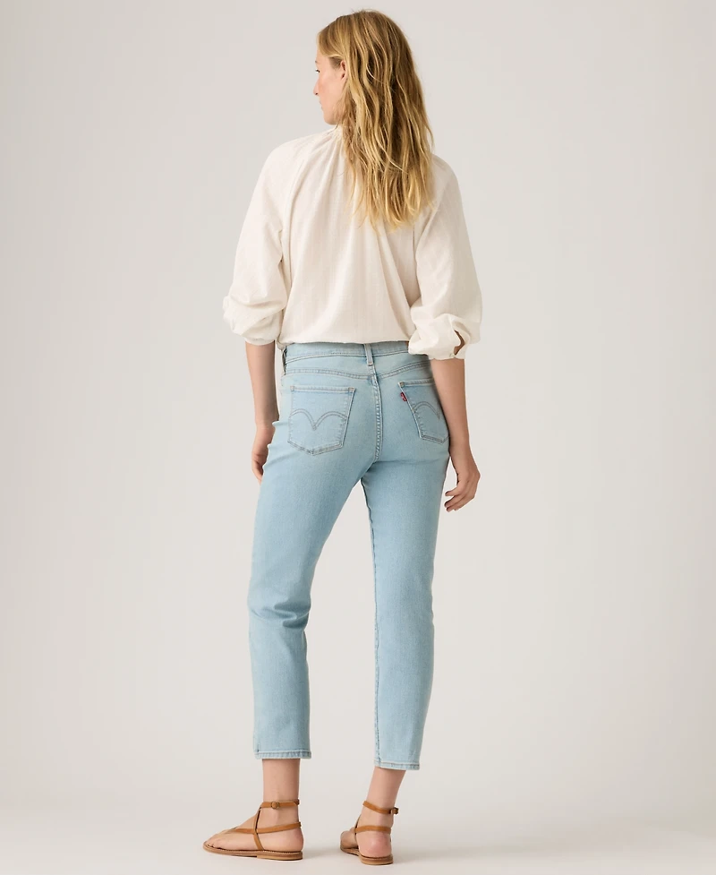 Levi's Women's Classic Mid-Rise Ankle Straight-Leg Jeans