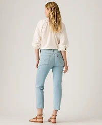 Levi's Women's Classic Mid-Rise Ankle Straight-Leg Jeans