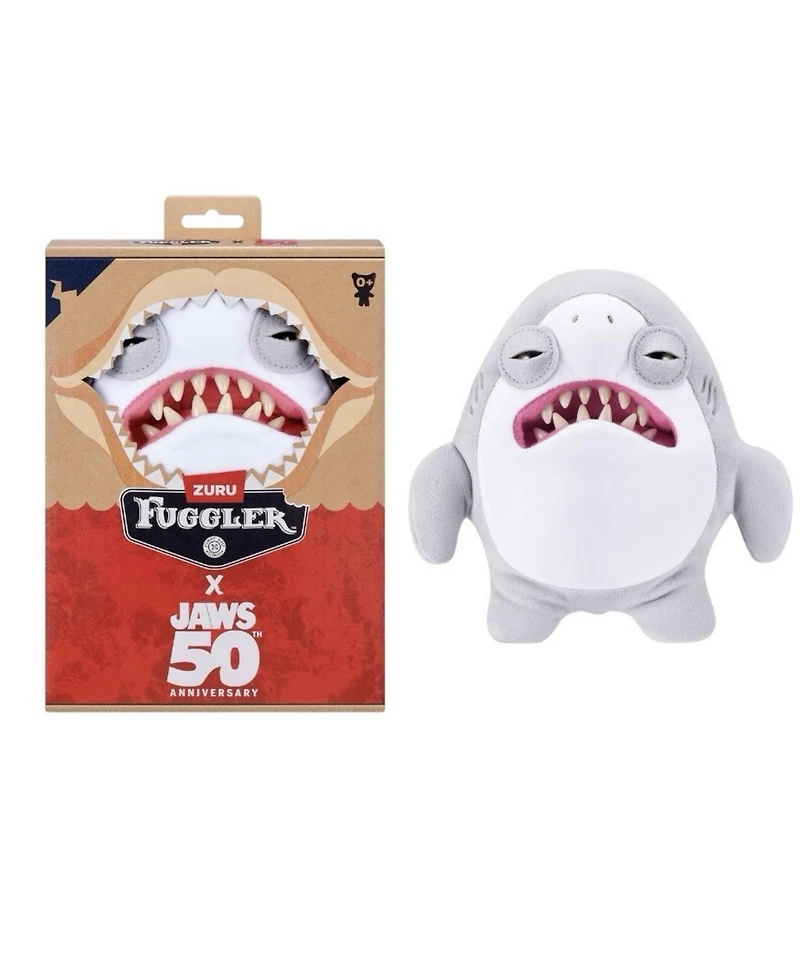Fuggler x Jaws 50th Anniversary 9 Inch Plush Toy Funny Ugly Monster