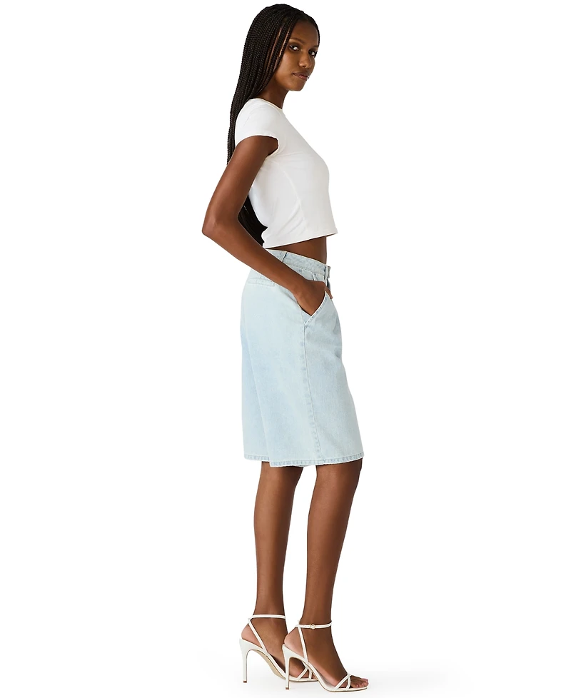 Bb Dakota Women's Ivana Wide-Leg Shorts