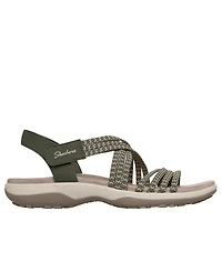 Skechers Women's Reggae Slim Stretch Sandals from Finish Line
