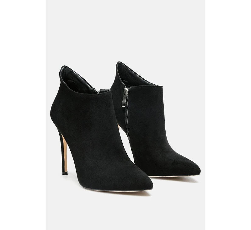 Nyxa Womens Stiletto Ankle Boot