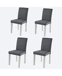Streamdale Furniture Dining Chairs Set of 4, Kitchen Chair with Padded Seat
