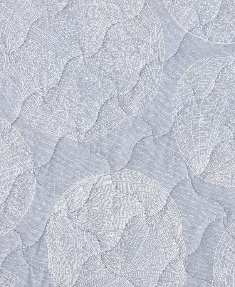 Tommy Bahama Home Ocean Island Cotton Reversible 3-Pc. Quilt Set, King