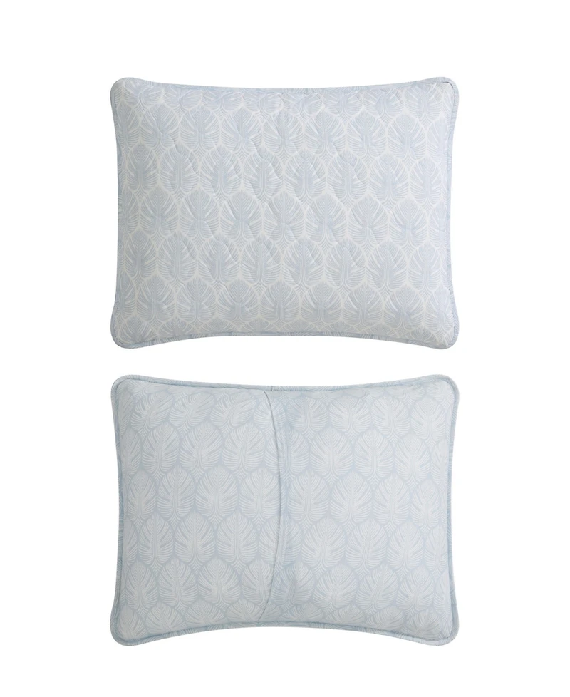 Tommy Bahama Home Line Palms Cotton Reversible 3-Pc. Quilt Set