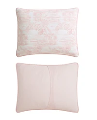 Tommy Bahama Home Beach Bluff Toile Cotton Reversible 3-Pc. Quilt Set, King