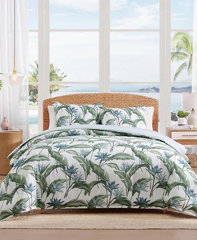Tommy Bahama Home Birds of Paradise Cotton 3-Pc. Comforter Set
