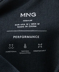 Mango Men's Reversible Zip-Up Hoodie