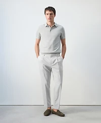 Mango Men's Cold Wool Regular Fit Pants