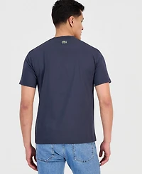 Lacoste Men's Classic-Fit Logo Crocodile Graphic T-Shirt
