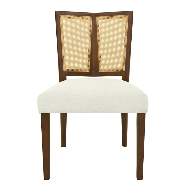 Streamdale Furniture Rattan Dining Chair Without Arm Set of 2
