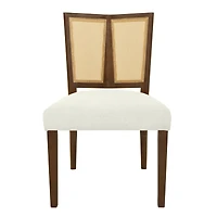 Streamdale Furniture Rattan Dining Chair Without Arm Set of 2