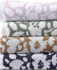 Lands' End Cotton Jacquard Bath Towel