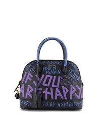 Pre-Owned Balenciaga Small Graffiti Ville Bag Leather