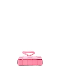 Pre-Owned Bottega Veneta Cassette Crossbody Bag Maxi Intrecciato Leather